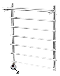 Terminus Полотенцесушитель электрический Ватра с полкой П7 500*730 Е L – фотография-1