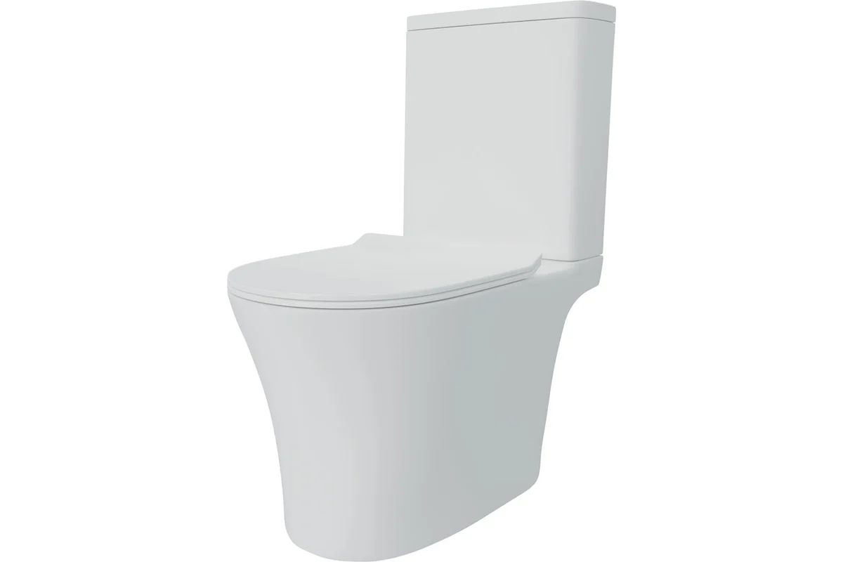 Teymi Унитаз-компакт напольный Ritta Pro T40810 глянцевый белый – фотография-2