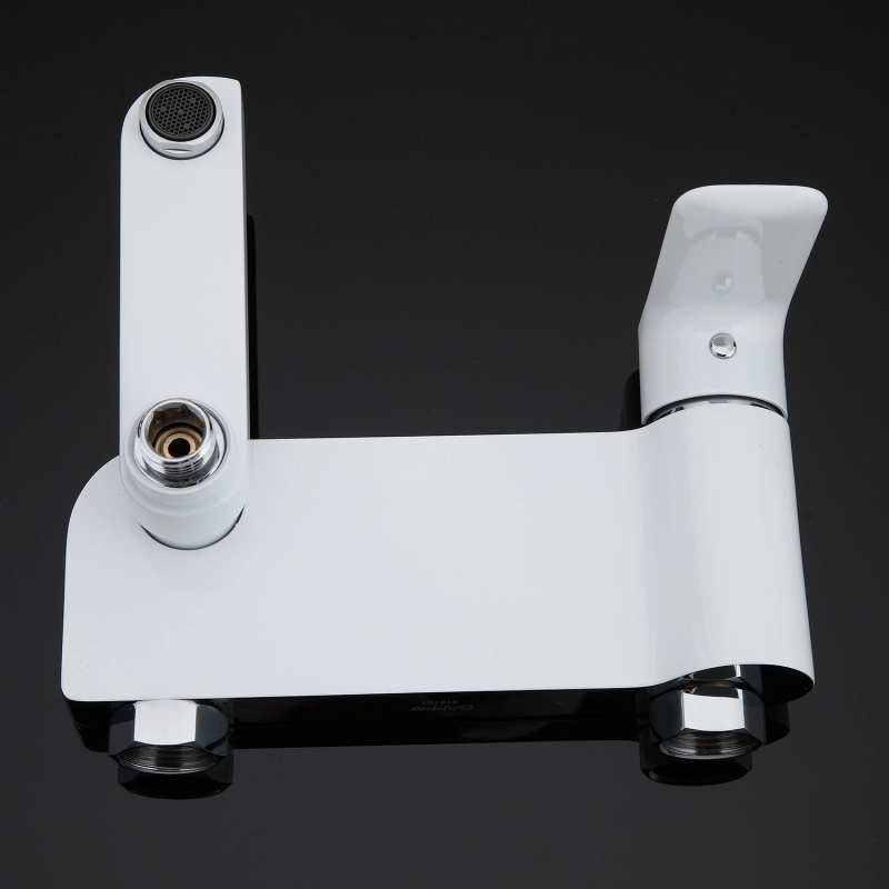 Gappo Смеситель для вынны 35к G3248 белый/хром – фотография-2