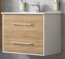 Corozo Тумба с раковиной Гольф 65, сонома