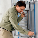 Установка полотенцесушителя своими руками