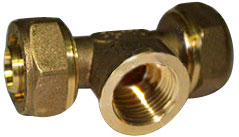 Hydrosta Тройник TF 16x1/2" (15) ВР (060026) – фотография-1