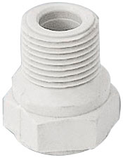 ФД Пласт Заглушка PPR белая 20 х 1/2" НР (412710) – фотография-1