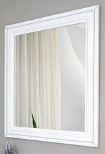 Атолл Зеркало Валери 80 белое/серебро – фотография-1