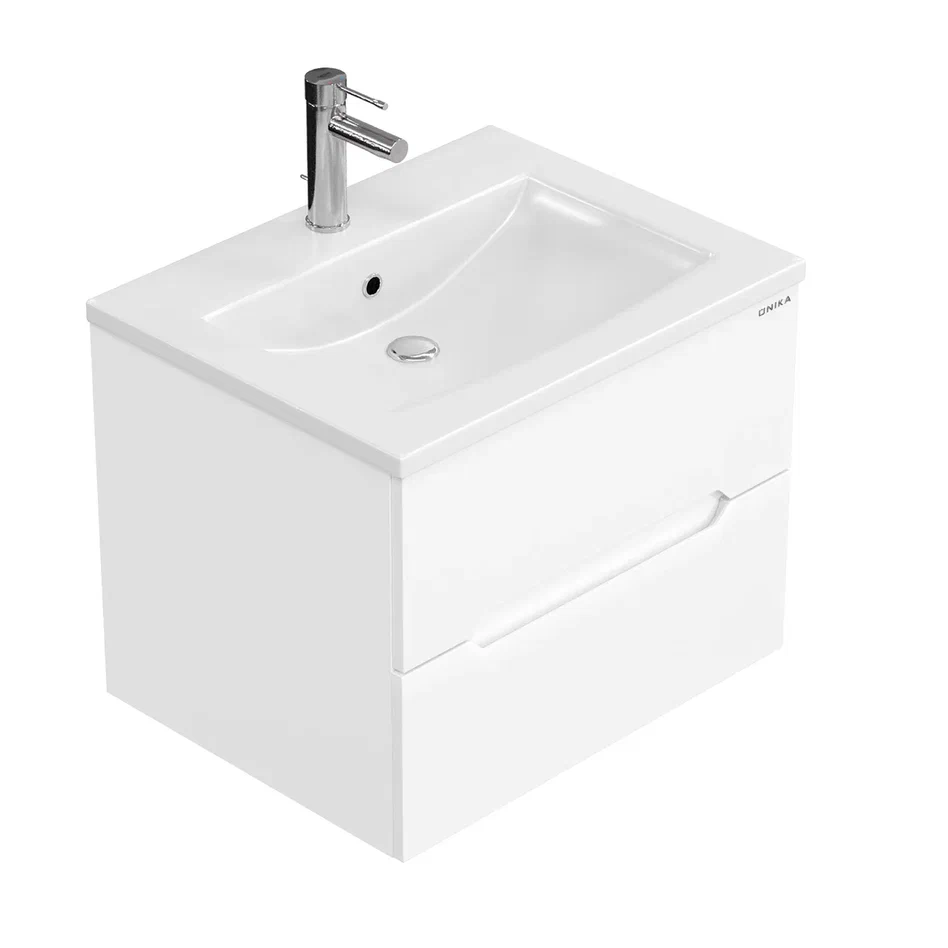 Onika Тумба под раковину Айленд 50 подвесная белая – фотография-2
