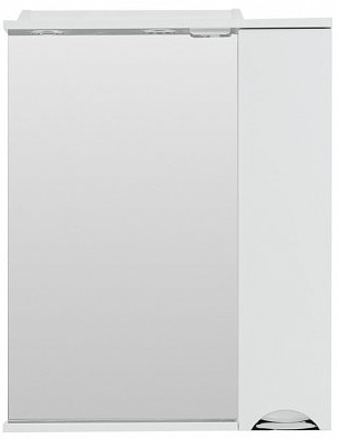 Aquanet Зеркальный шкаф Гретта 70 белый – фото-1