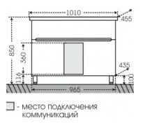 СанТа Мебель для ванной напольная Лондон 100 LED – фотография-4
