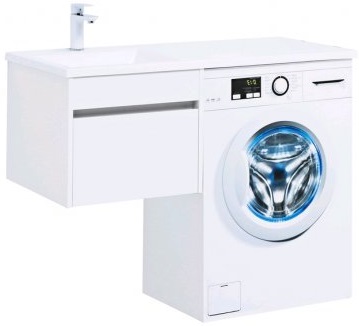 Aquanet Тумба с раковиной Токио 110 L подвесная – фото-1