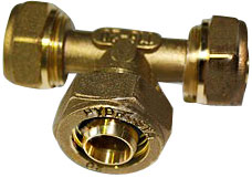 Hydrosta Тройник редукционный TR 32х20 (060042) – фотография-1