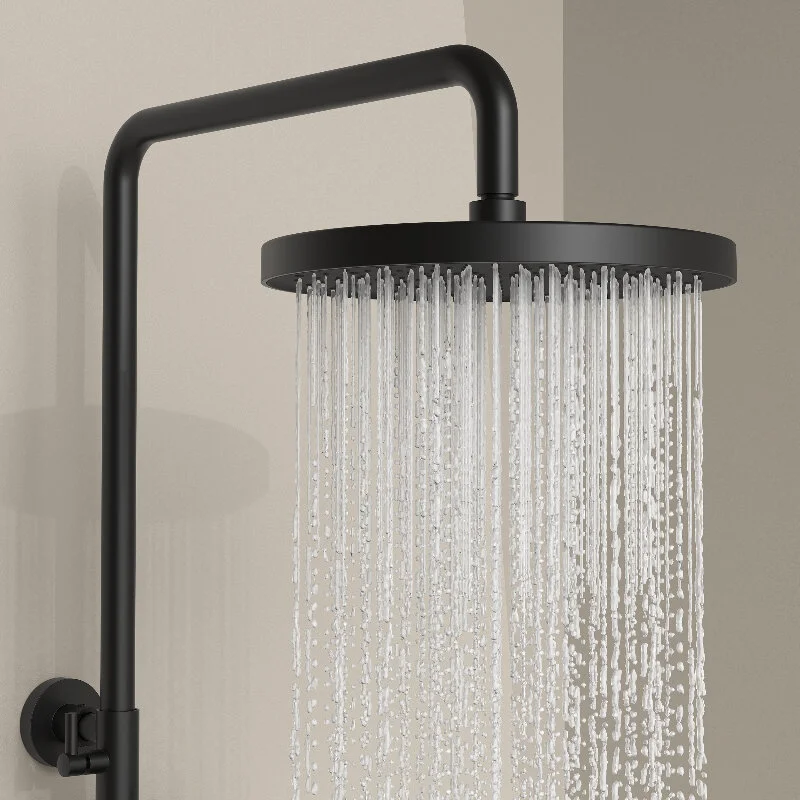 Sancos Душевая система Teo с термостатом черный SC11001MB – фотография-4