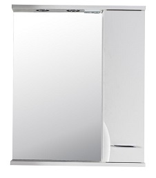 ASB-Mebel Зеркальный шкаф Альфа 65 R – фотография-1