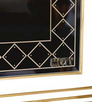 Misty Зеркало Ницца 70 белое/ патина – фотография-2