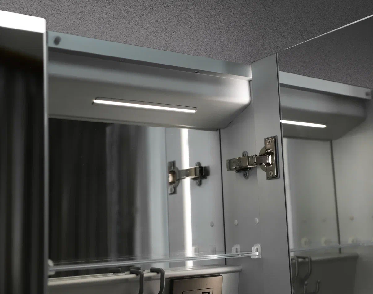 Esbano Зеркальный шкаф с подсветкой ES-3812D 120/70 – фотография-4