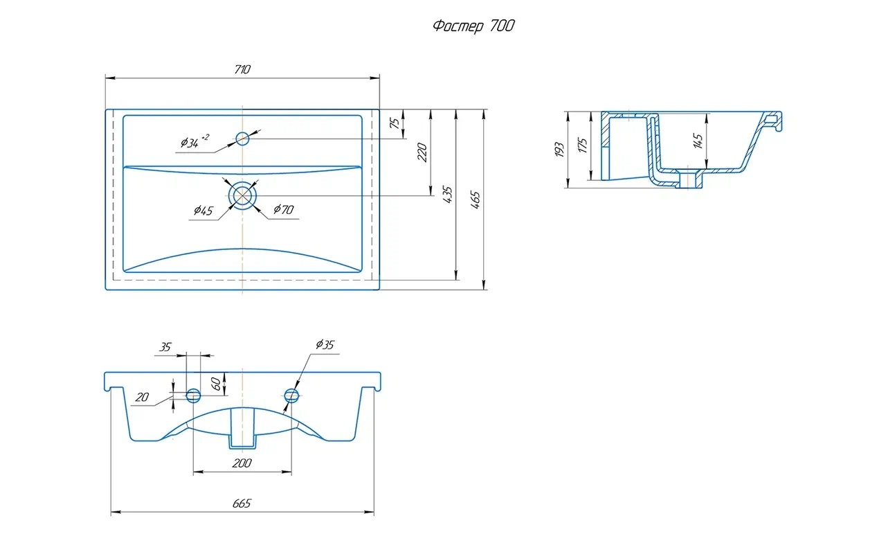 Onika Тумба с раковиной Ламина 70 напольная белая – фотография-15