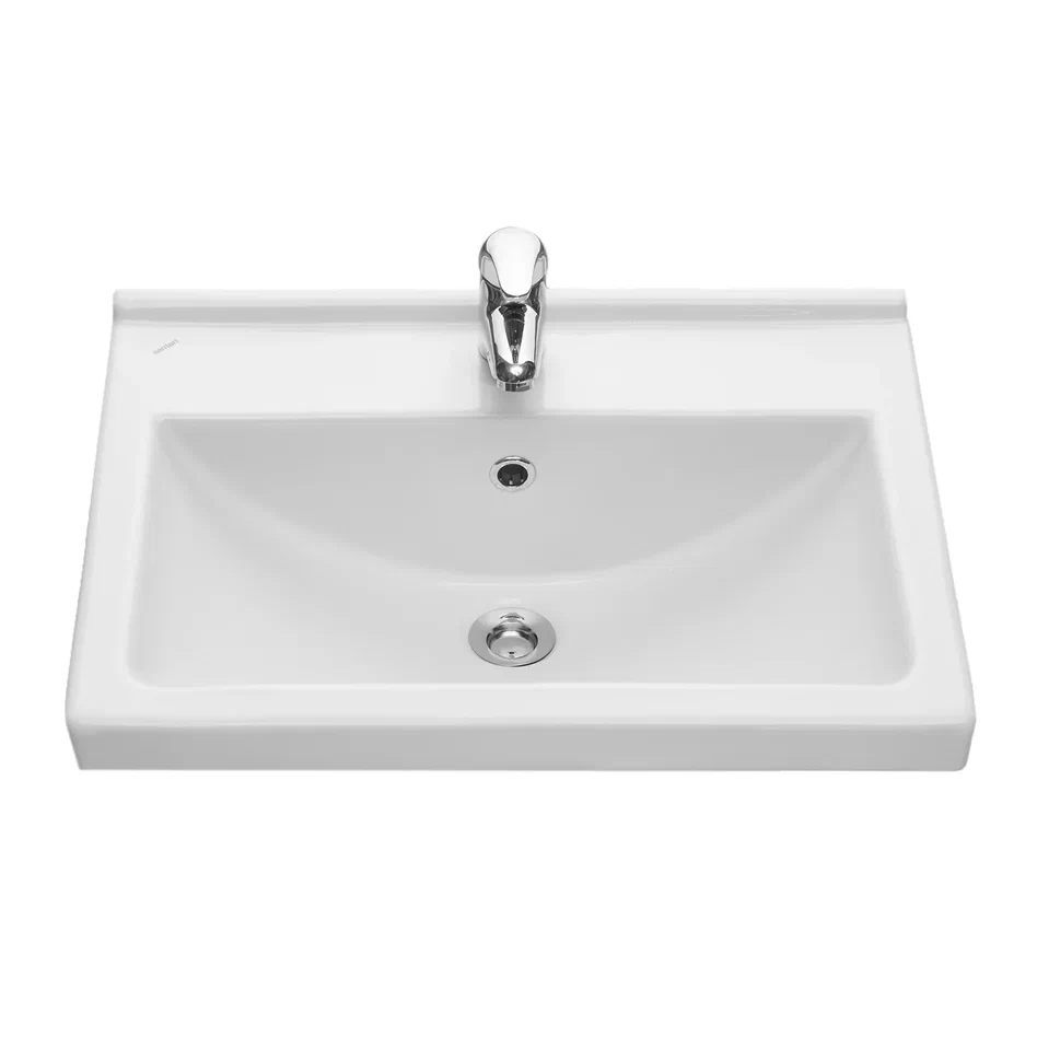 Onika Тумба с раковиной Милтон Квадро 55 графит/дуб сонома – фотография-15