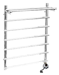 Terminus Полотенцесушитель электрический Ватра с полкой П7 500*730 Е R – фотография-1