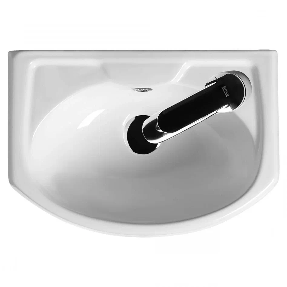 Onika Тумба с раковиной Азов 40 напольная белая – фотография-4