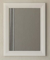 Velvex Зеркало для ванной Alba 55 белый – фотография-1