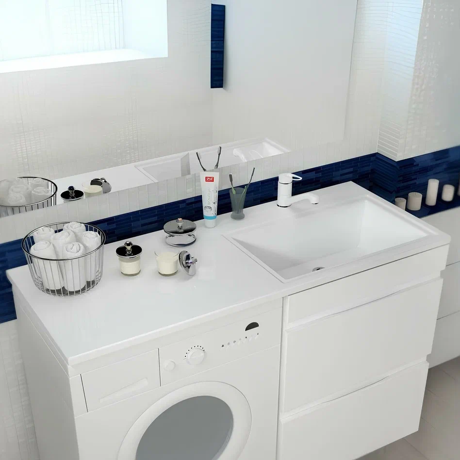 Onika Раковина Марсал 120 правая чаша белая – фотография-2