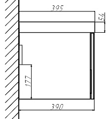 Velvex Тумба под раковину Compo 60.1Y белый глянец – фотография-4