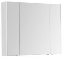 Aquanet Зеркальный шкаф Орлеан 120 белый – фотография-1
