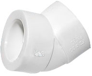 ФД Пласт 2147 Угольник PPR белый 45° 75 (420467) – фотография-1