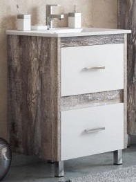 Corozo Тумба с раковиной Верона 75 антик – фотография-1