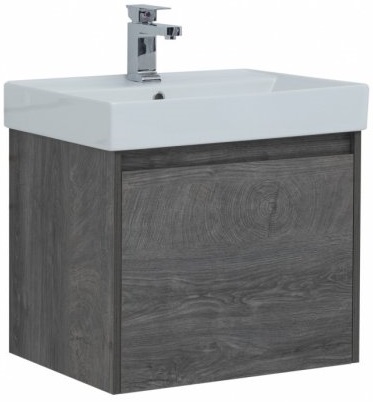 Aquanet Тумба под раковину Nova Lite 60 дуб рошелье – фото, картинка, фотография-1