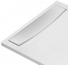 Jacob Delafon Крышка слива для поддона Flight Neus 70 см E62C70-S21, матовое серебро – фотография-1