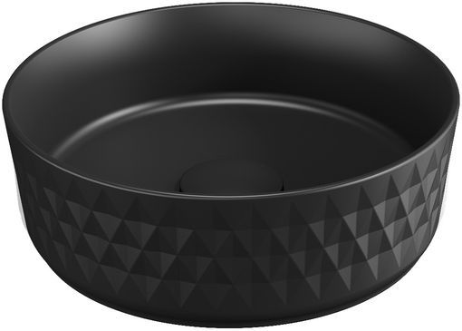 Allen Brau Мебельная накладная раковина Fantasy Romb 36 4.11033.31 чёрный матовый – фото, картинка, фотография-1