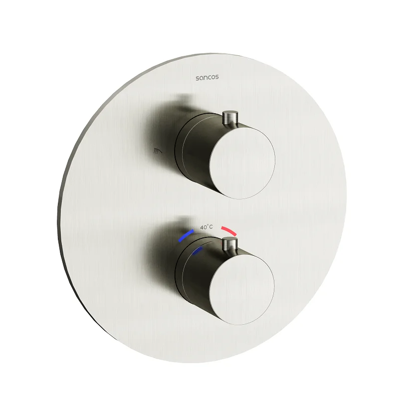 Sancos Душевой комплект Etna брашированный никель PVD покрытие SC9010BN – фотография-2