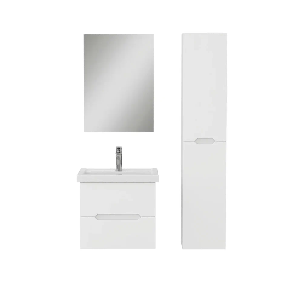 Onika Тумба под раковину Айленд 60 подвесная белая – фотография-8