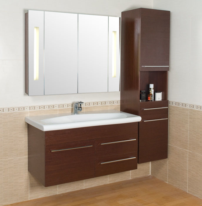 установка мебели для ванной комнаты