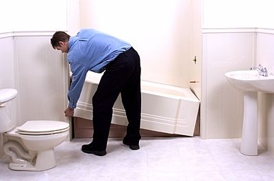 установка ванны акриловой