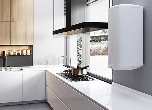 Установленный бойлер обеспечит комфорт при приеме водных процедур