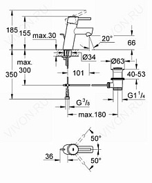 Grohe Смеситель "Concetto 32204001" – фотография-2