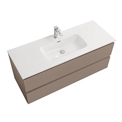 BelBagno Тумба под раковину Kraft 120 подвесная Бежевый матовый – фотография-4