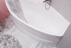 1ACReal Акриловая ванна Barcelona 170x100 R – фотография-6