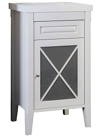 Opadiris Тумба с раковиной Палермо 50 R белая – фотография-3