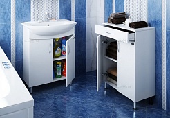 СанТа Мебель для ванной Элеганс Герда 65 свет – фотография-9