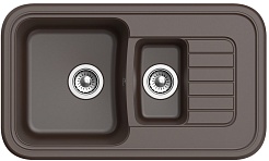 Ewigstein Мойка кухонная Antik 60KF шоколад – фотография-2