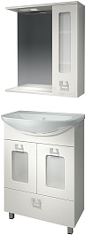 Какса-а Мебель для ванной Витраж 60 R – фотография-1