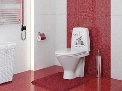 Оскольская керамика Унитаз-компакт Милана Декор Люкс – фотография-3