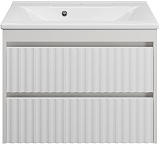 Brevita Тумба с раковиной Balaton 75 белая