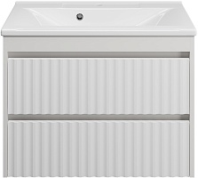 Brevita Тумба с раковиной Balaton 75 белая