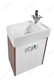 Водолей Мебель для ванной Твист 50 L ясень – фотография-2