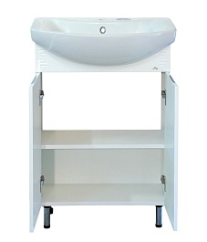 Misty Мебель для ванной Престиж 70 L белый – фотография-4