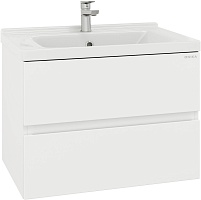 Onika Тумба с раковиной Эвада 70 подвесная белая
