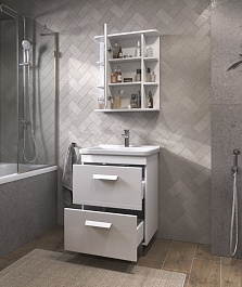 Vigo Тумба с раковиной Nova 2-700 белая – фотография-10