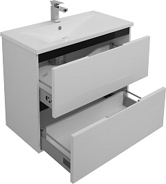 De Aqua Мебель для ванной Ариетта 90, зеркало Экстра EXT 90 FP – фотография-4